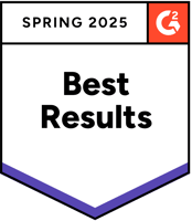G2 Spring 2025  - Best Results