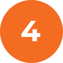 number-four-icon-orange-background