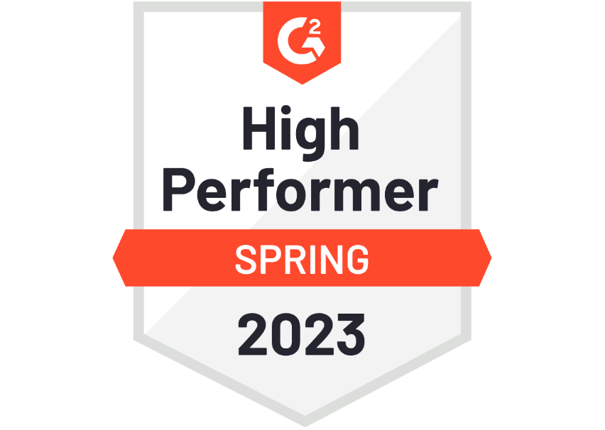 G2 - High Performeer Spring 2023 Badge