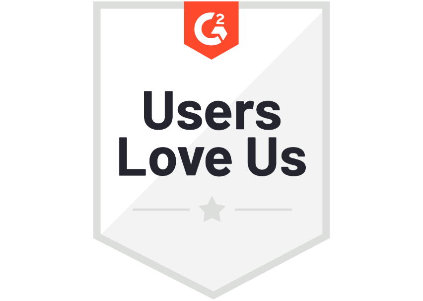 G2 Users Love Us Badge