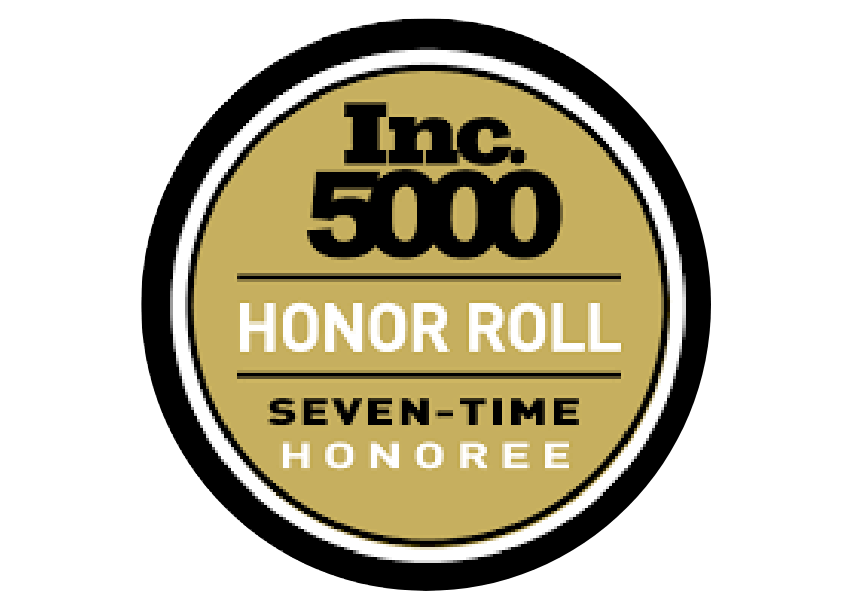 Inc 5000 - 7 Time Honor Roll Badge
