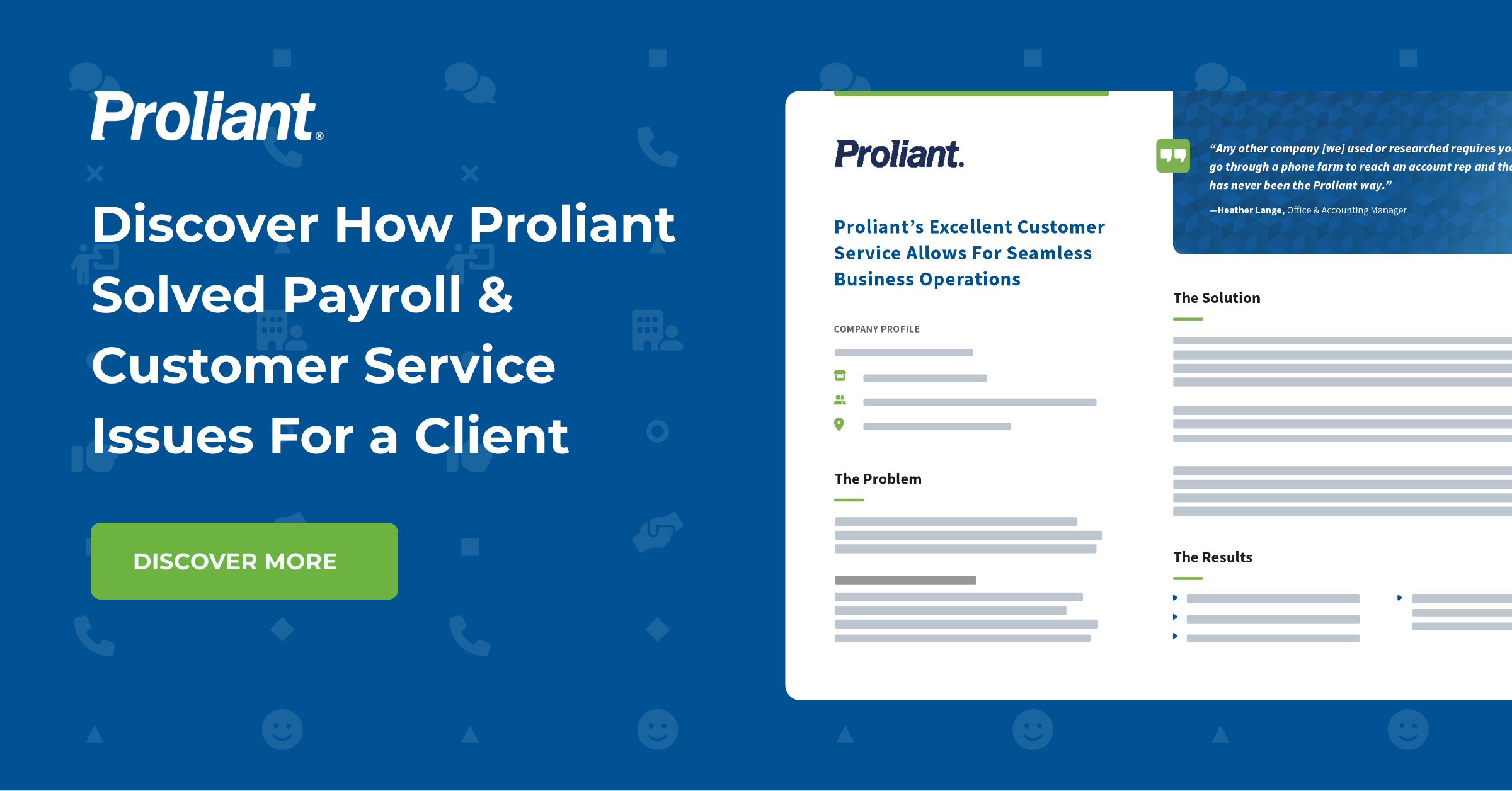 Proliant - Ansara Customer Service Case Study - Feature Image