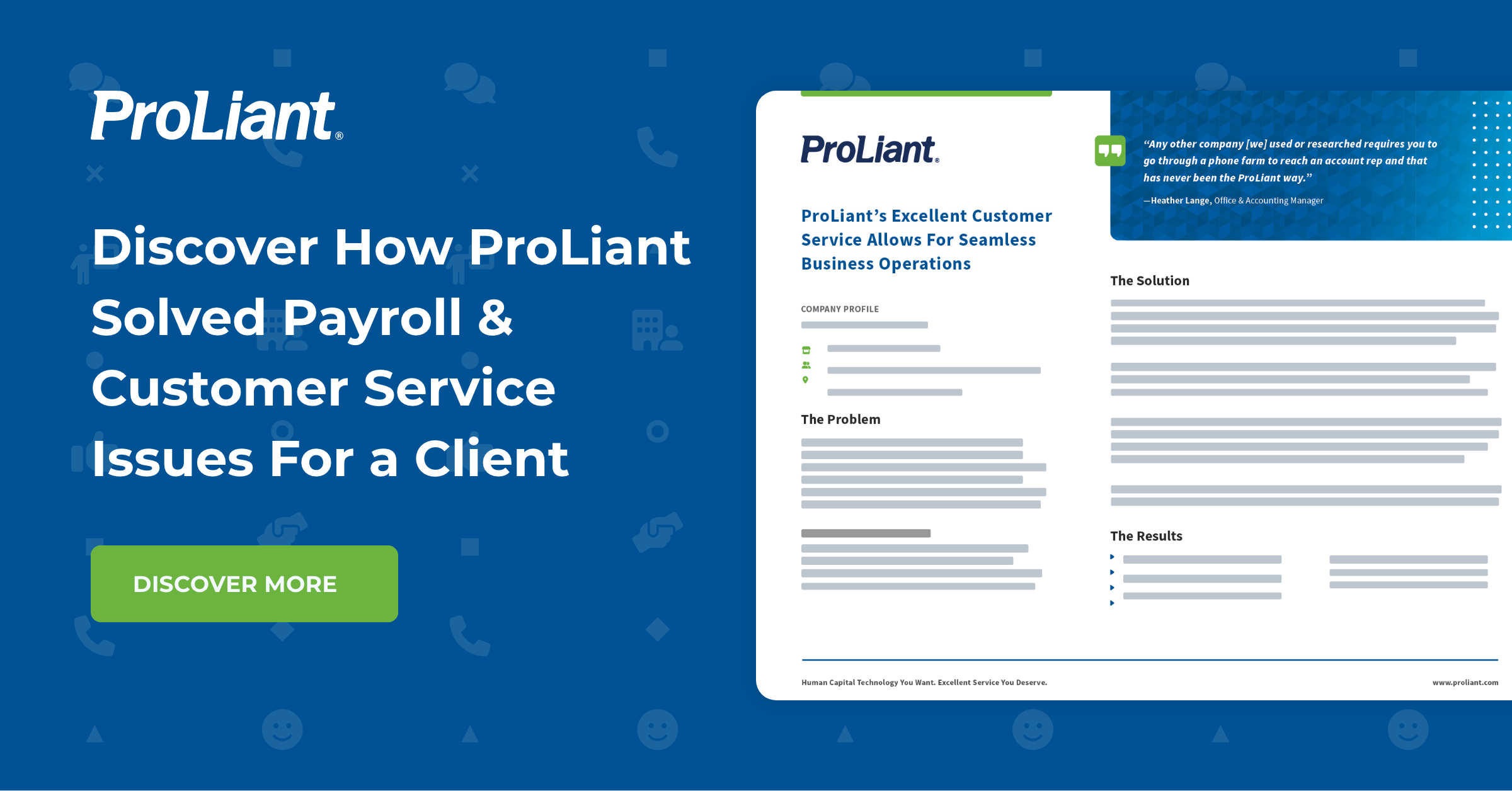 Proliant - Ansara Customer Service Case Study - Feature Image