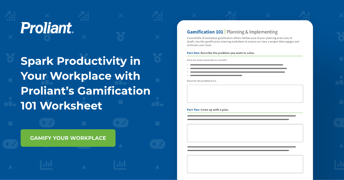 Proliant - Gamification Worksheet - Feature Image