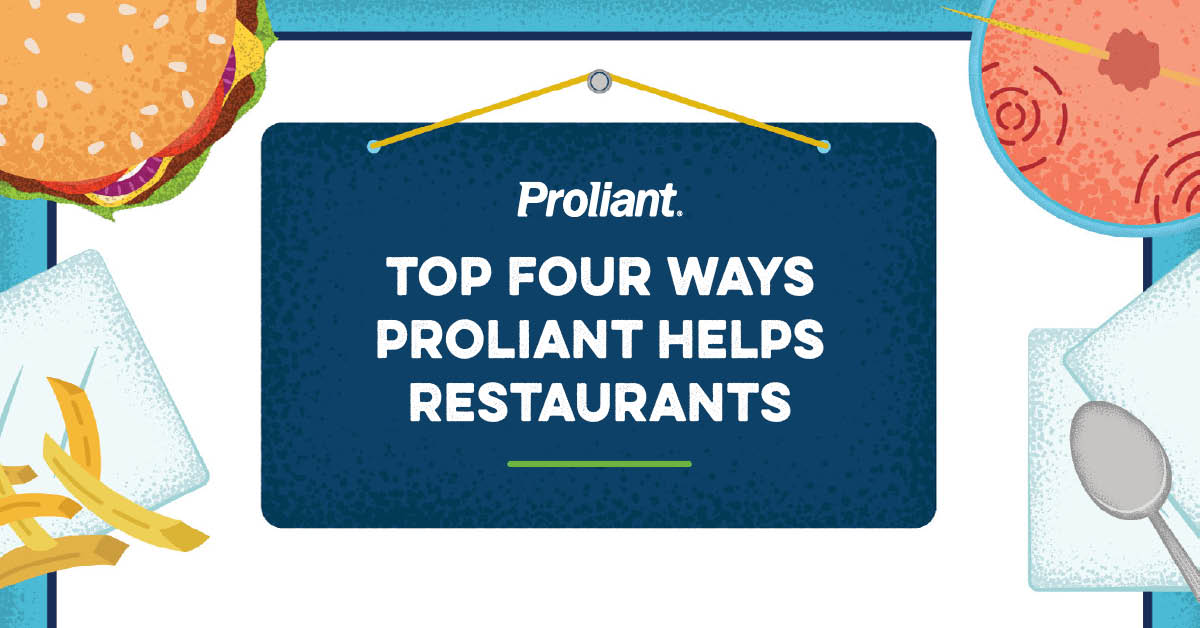 Proliant - Top Four Ways Proliant Helps Restaurants Feature Image