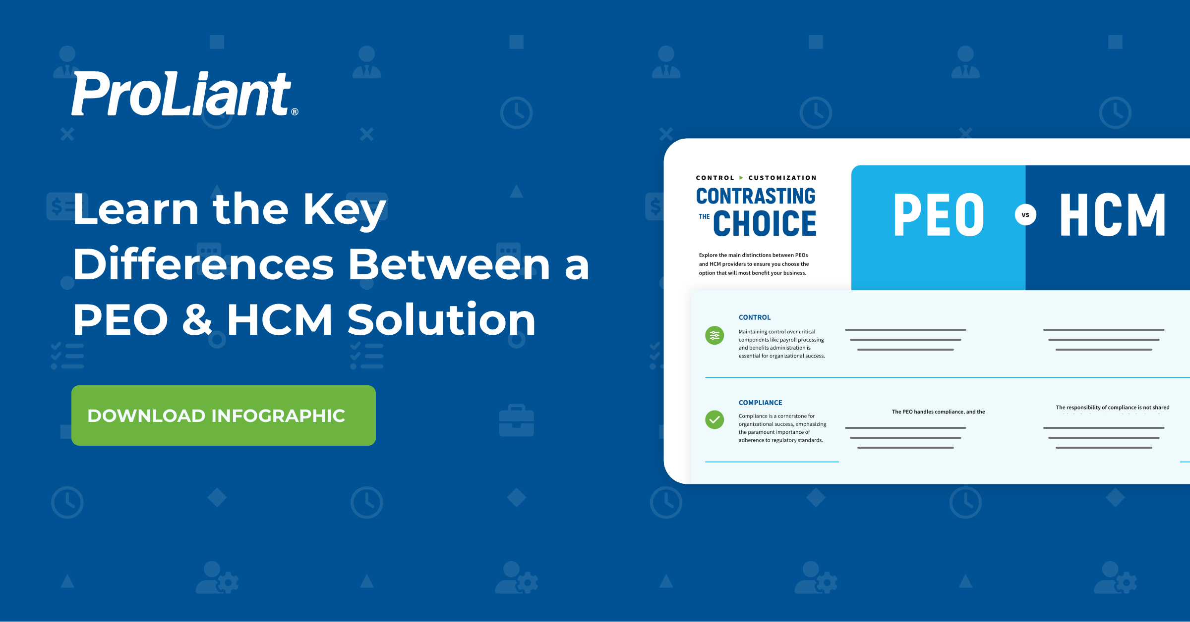 PEO vs HCM Infographic - Feature Image