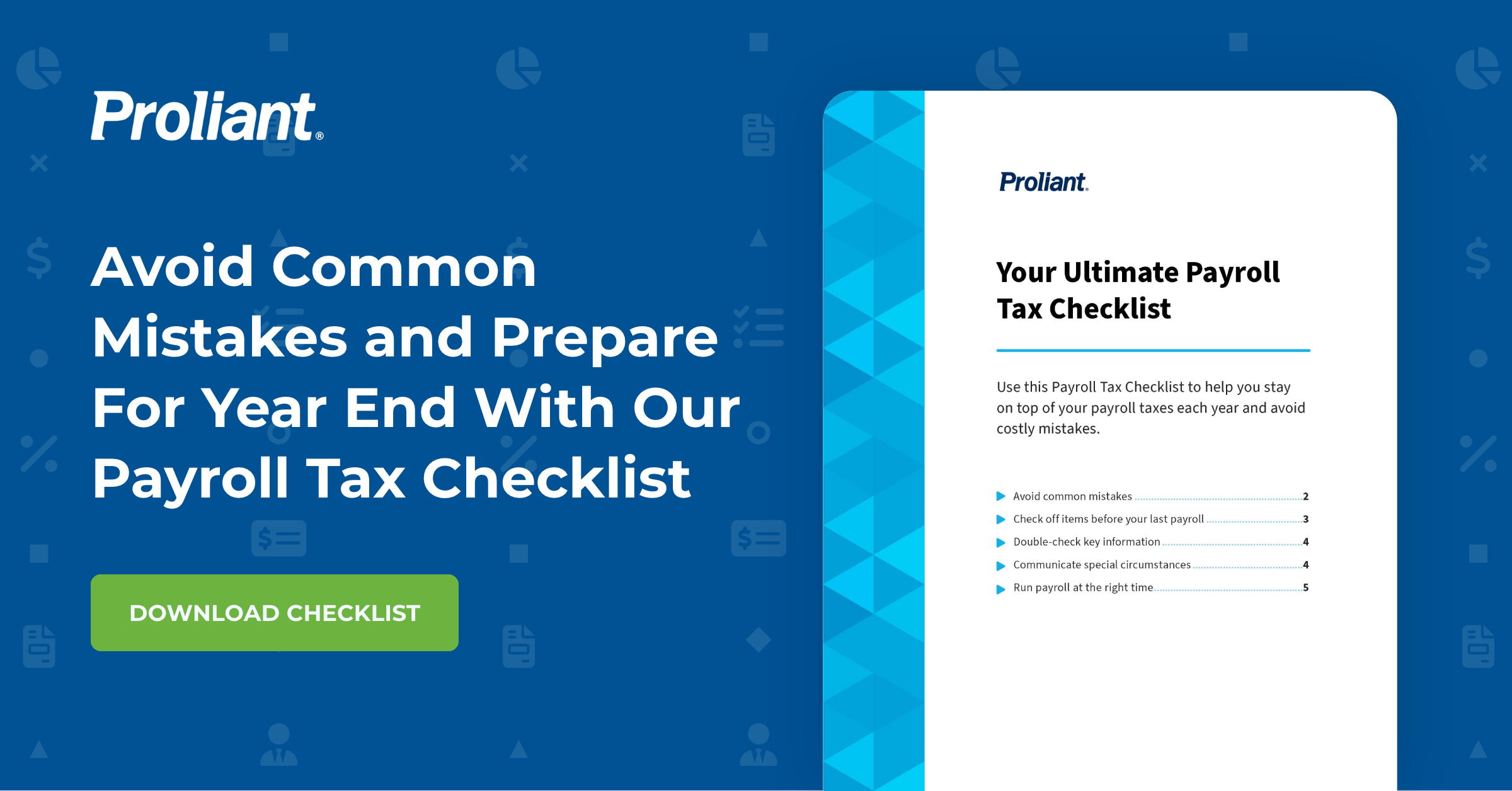 Payroll Tax Checklist - Feature Image