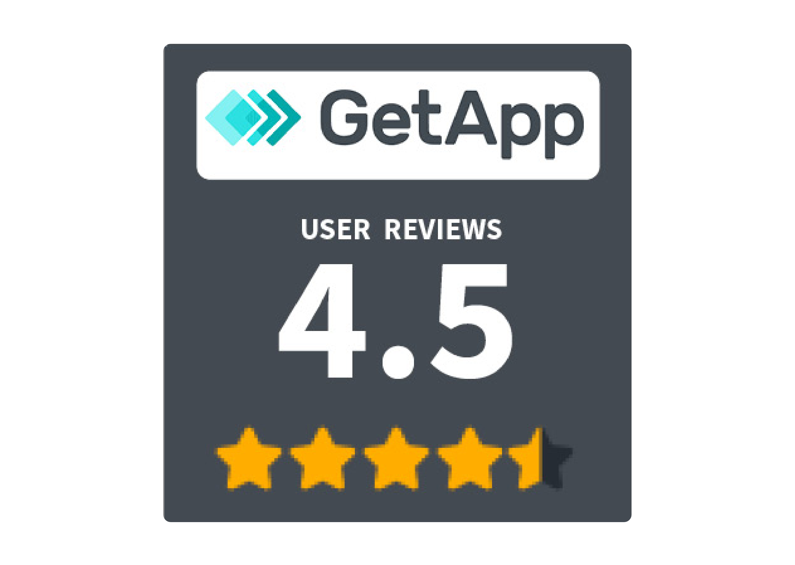 Get App - Rating Badge 4.5