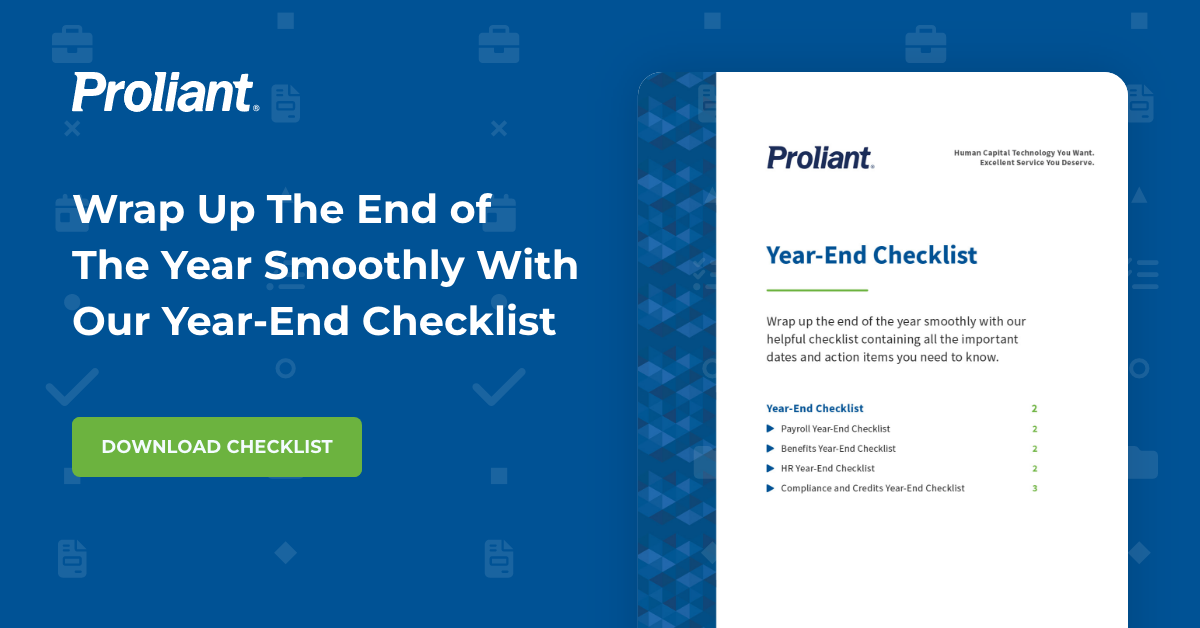 Year-End Checklist - Feature Image