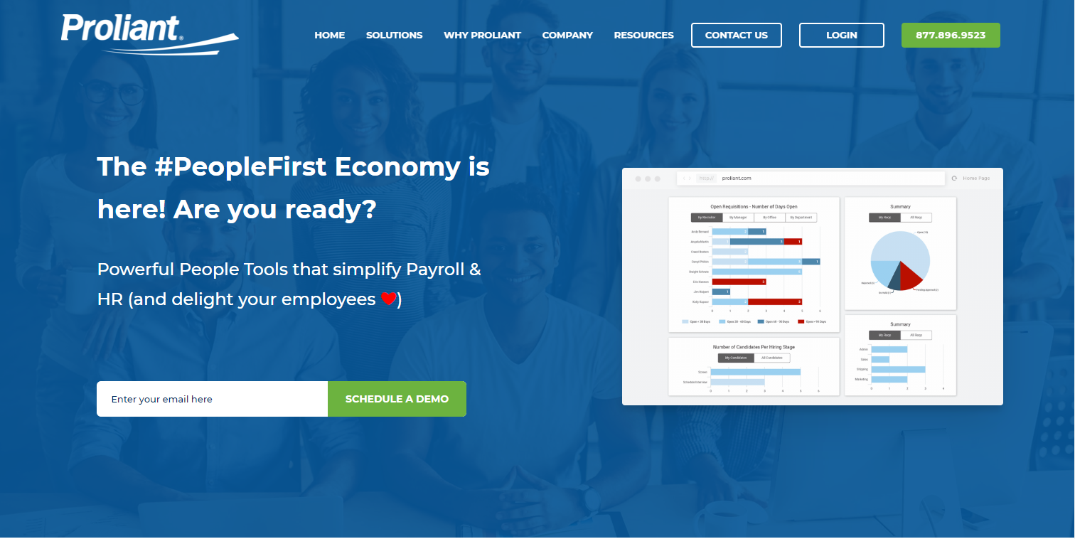 Proliant - Payroll Software for the People First Economy